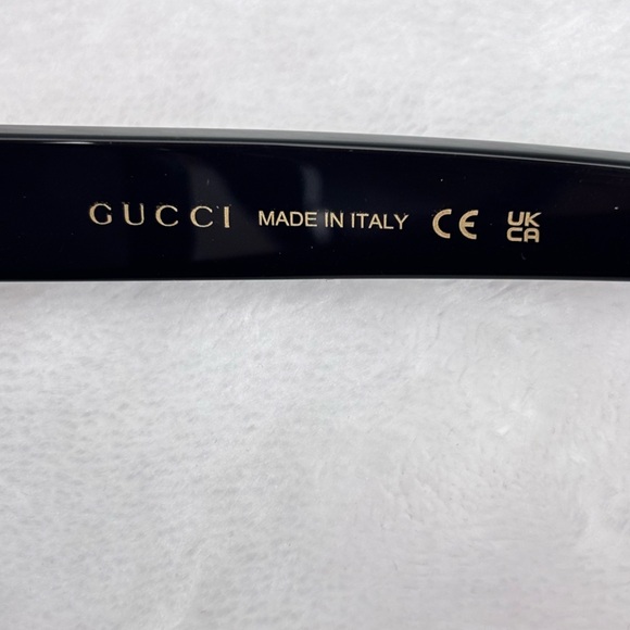 GUCCI GG0029S Black Oversize Square Fashion Sunglasses--NEW - Picture 13 of 15